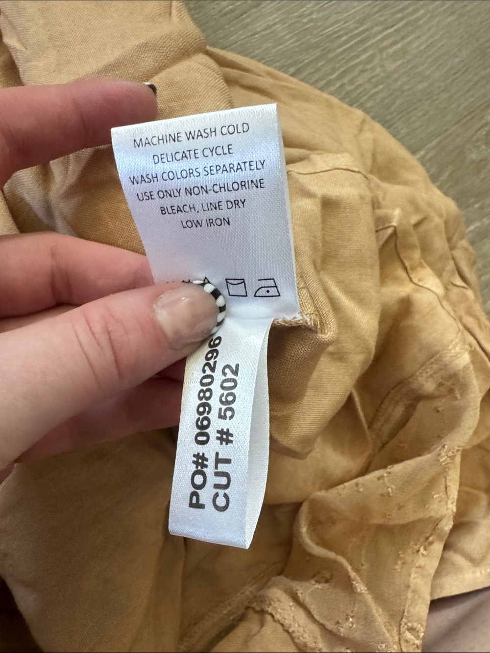 Roaman’s Light Beige Button-Front Tunic - Picture 10 of 10